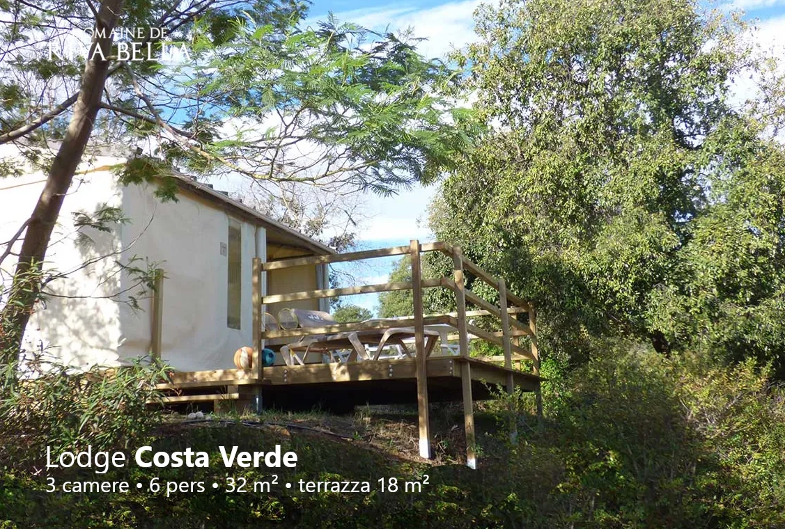 Location naturiste Corse - Lodge Costa Verde 01